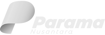 Logo of Parama Nusantara, light color version